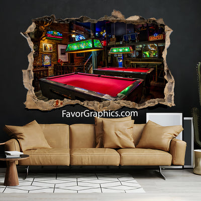 Billiard Vinyl Wall Art Decal Sticker Poster Print Mural