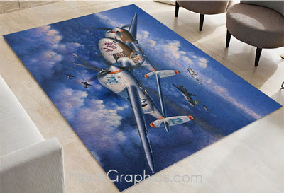 Aircraft Home Bedroom Decor Rug Carpet Mat