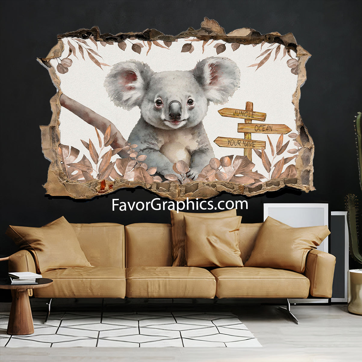 Koala Vinyl Wall Art Decal Sticker Poster Print Mural