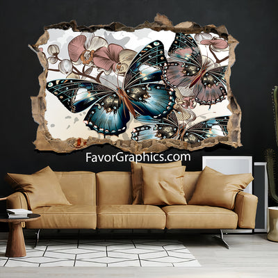 Butterfly Vinyl Wall Art Decal Sticker Poster Print Mural