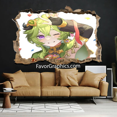 Collei (Genshin Impact) Vinyl Wall Art Decal Sticker Poster Print Mural