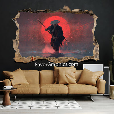 Samurai Vinyl Wall Art Decal Sticker Poster Print Mural