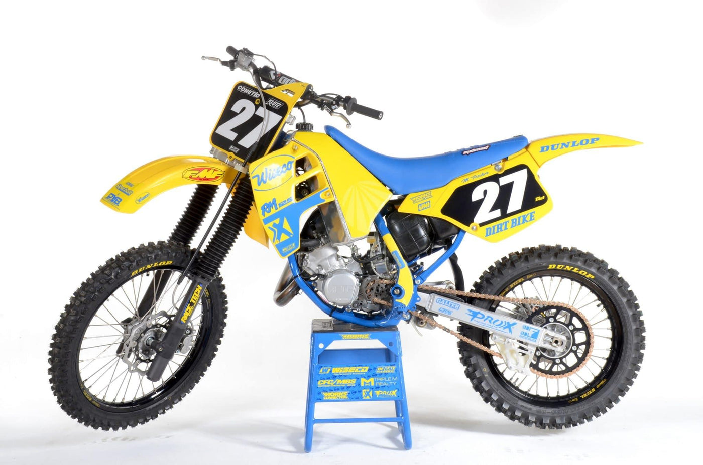 Personalized Graphics Kit Decal Wrap For Suzuki RM125 89-92