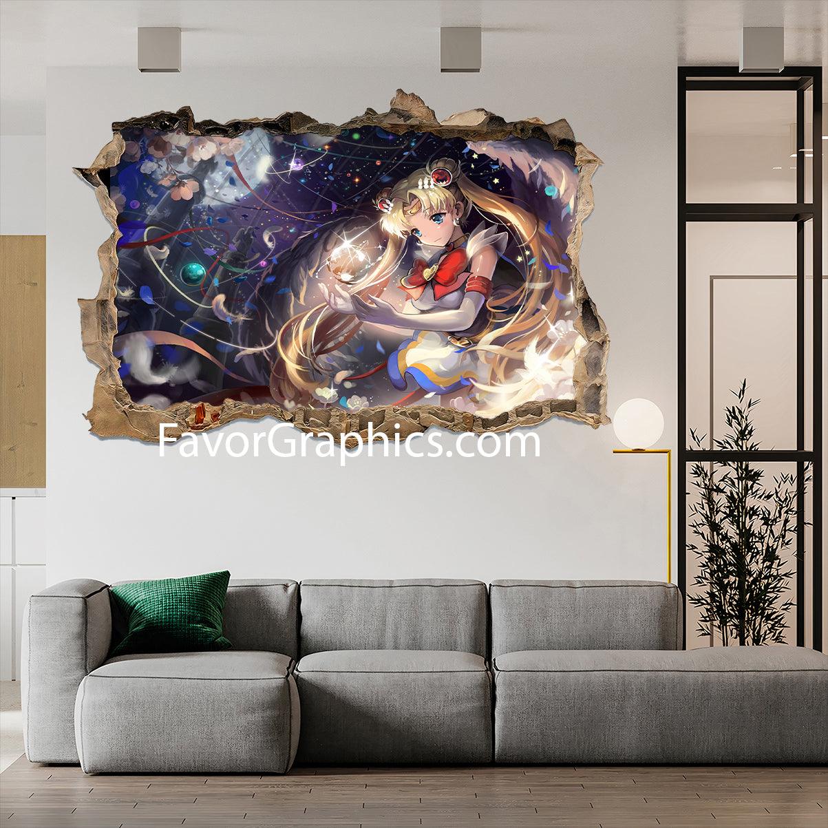 Sailor Moon Vinyl Wall Art Decal Sticker Poster Print Mural