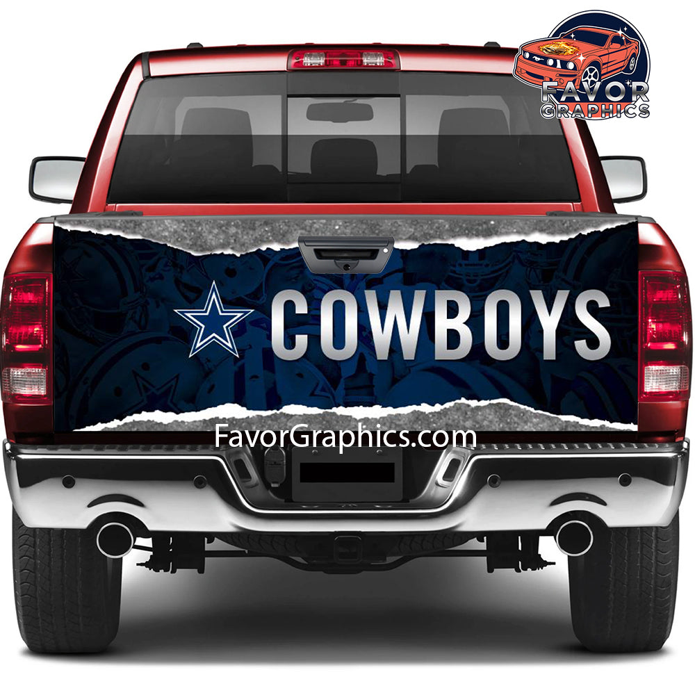 Dallas Cowboys Tailgate Wraps For Trucks SUV Vinyl Wrap