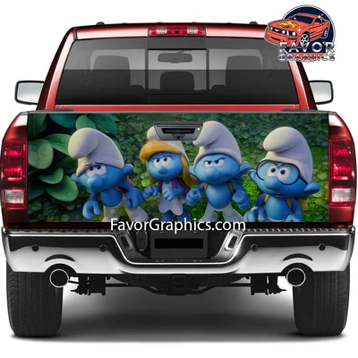 The Smurfs Tailgate Wraps For Trucks SUV Vinyl Wrap