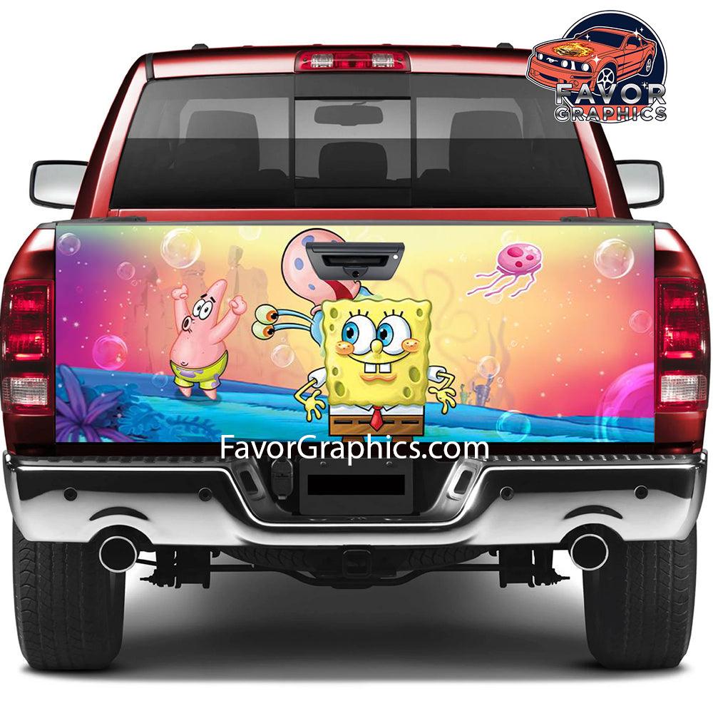 Spongebob Tailgate Wraps For Trucks SUV Vinyl Wrap – Favor Graphics