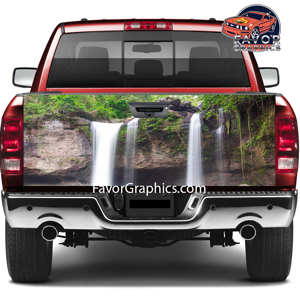 Waterfall Tailgate Wraps For Trucks SUV Vinyl Wrap