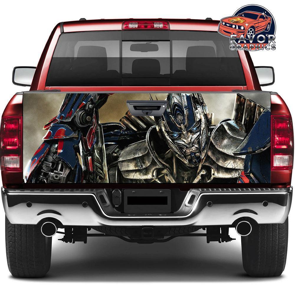 Optimus Prime Transformers Tailgate Wraps For Trucks SUV Vinyl Wrap ...