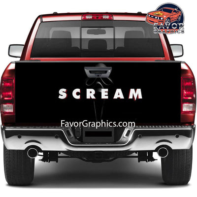 Scream Ghostface Tailgate Wraps For Trucks SUV Vinyl Wrap