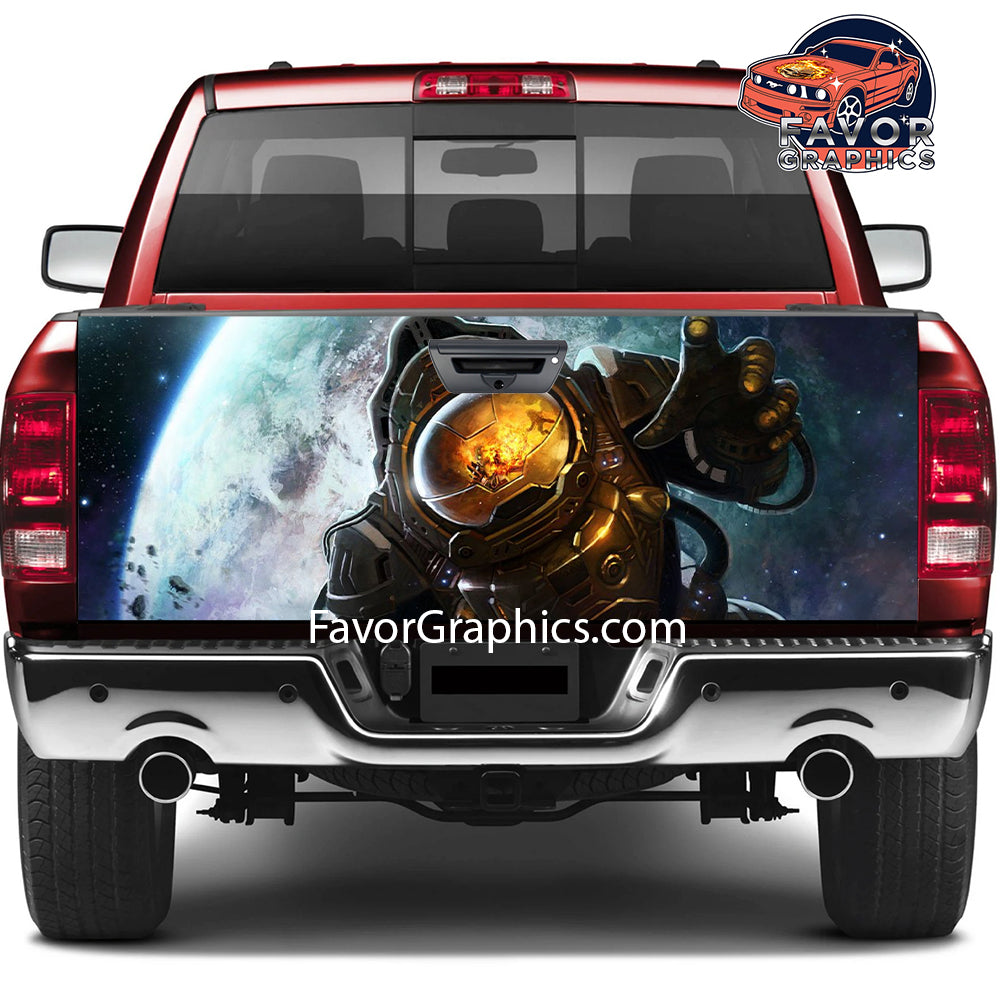 Astronaut Tailgate Wraps For Trucks SUV Vinyl Wrap