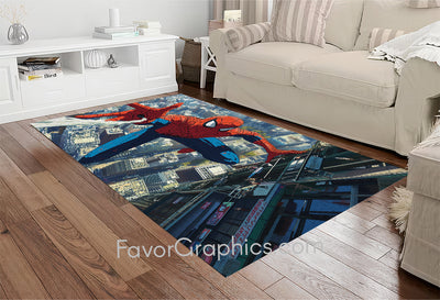 Spider-Man Home Bedroom Decor Rug Carpet Mat