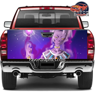 Beerus Dragon Ball Tailgate Wraps For Trucks SUV Vinyl Wrap