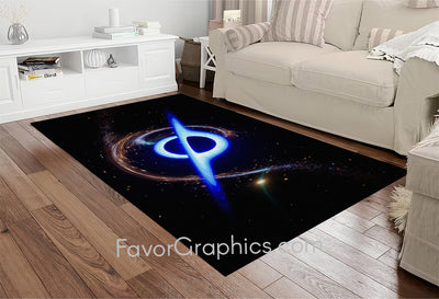 Outer Space Planet Home Bedroom Decor Rug Carpet Mat