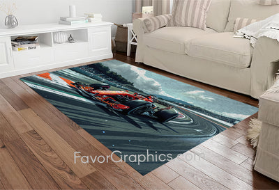 Formula 1 F1 Home Bedroom Decor Rug Carpet Mat