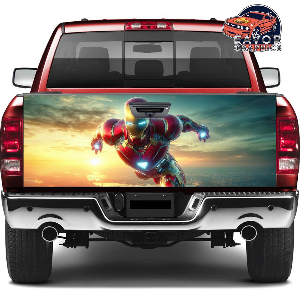 Iron Man Tailgate Wraps For Trucks SUV Vinyl Wrap