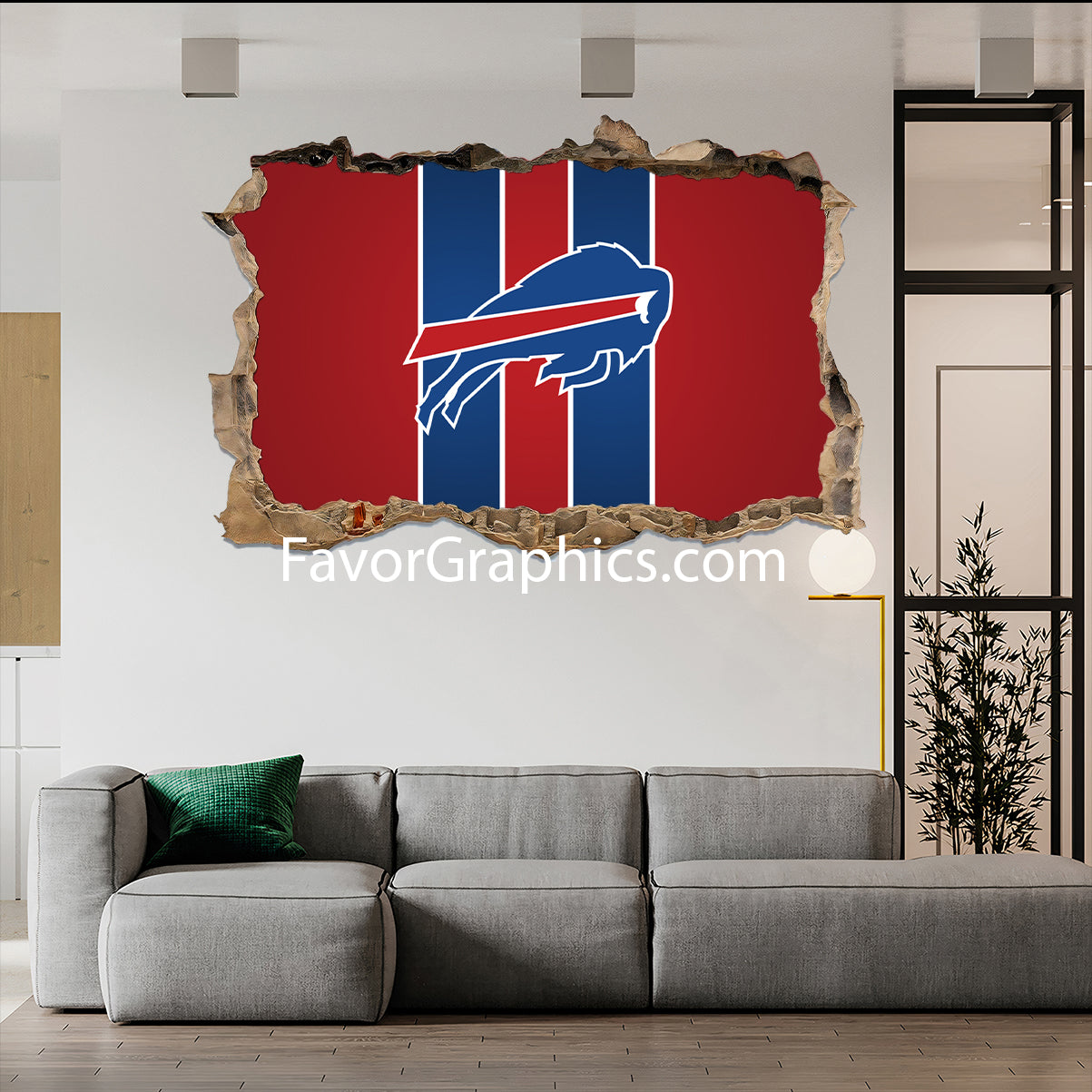 Buffalo Bills Vinyl Wall Art Decal Sticker Poster Print Mural