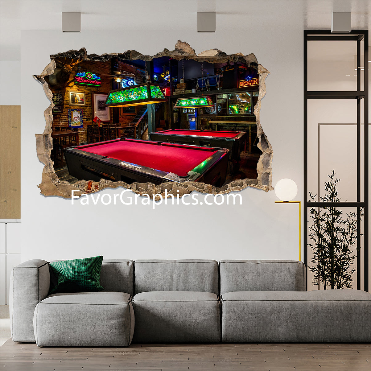 Billiard Vinyl Wall Art Decal Sticker Poster Print Mural