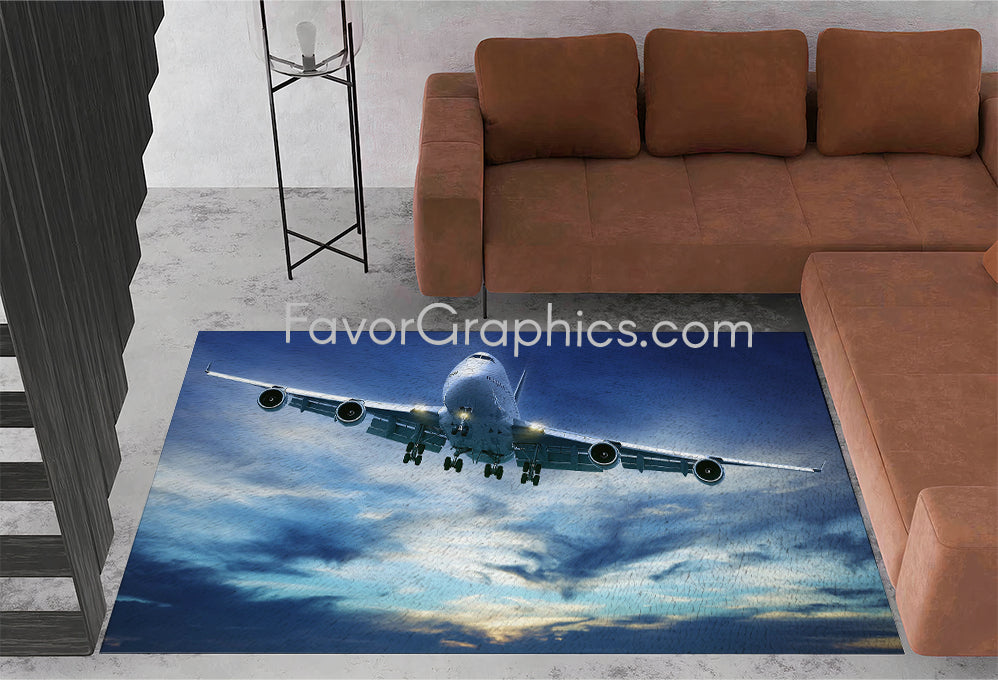 Boeing 747 Home Bedroom Decor Rug Carpet Mat