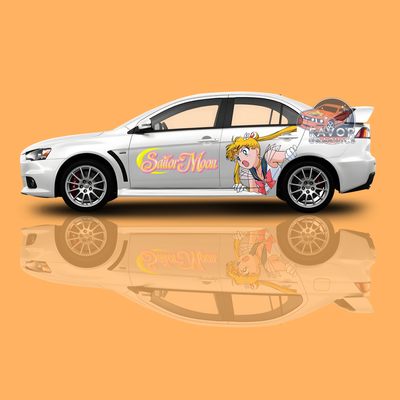 Sailor Moon Itasha Car Side Door Decal Vinyl Sticker