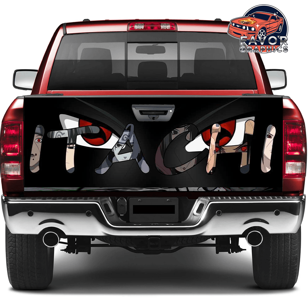 Itachi Uchiha Tailgate Wraps For Trucks SUV Vinyl Wrap