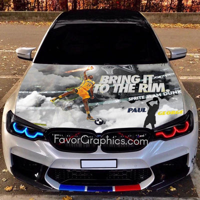 Paul George Itasha Car Vinyl Hood Wrap Decal Sticker