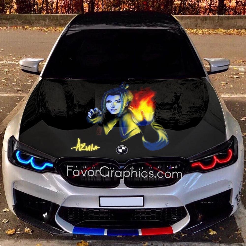 Princess Azula Avatar Itasha Car Vinyl Hood Wrap Decal Sticker