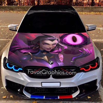 Reyna (Valorant) Itasha Car Vinyl Hood Wrap Decal Sticker