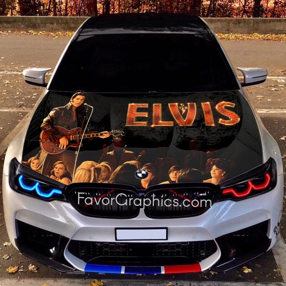 Elvis Presley Itasha Car Vinyl Hood Wrap Decal Sticker