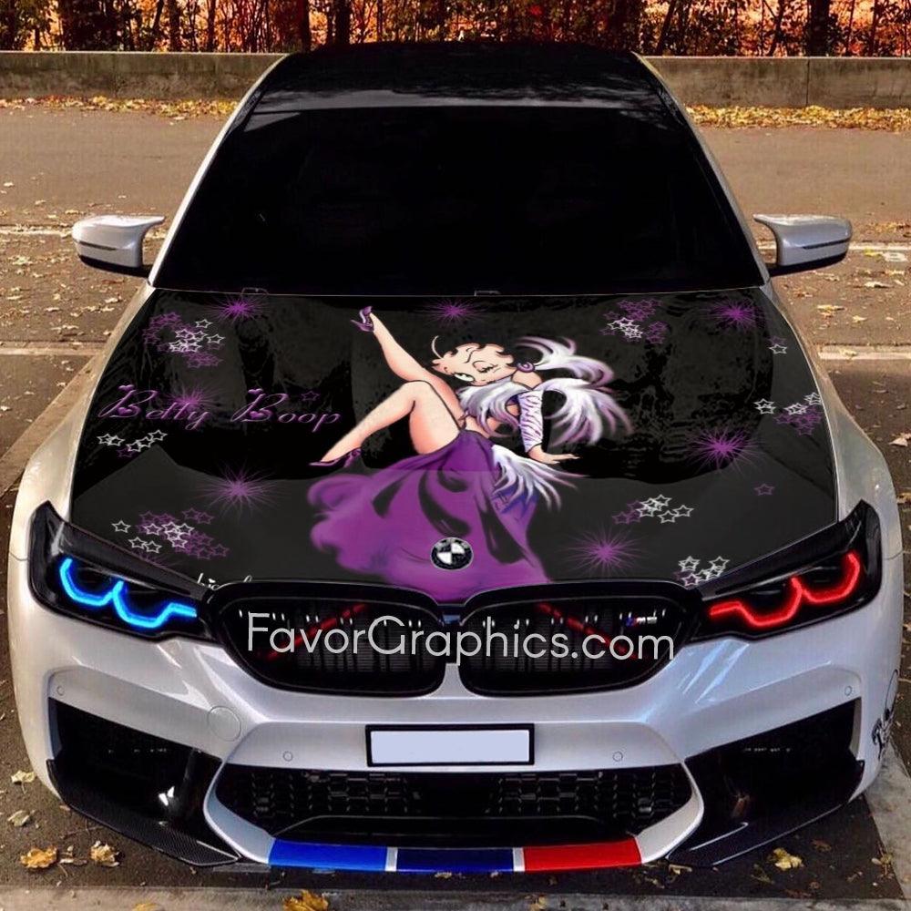 Betty Boop Itasha Car Vinyl Hood Wrap Decal Sticker (Copy)