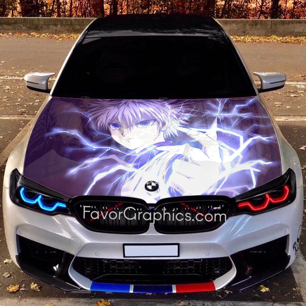 Godspeed Killua Itasha Car Vinyl Hood Wrap Decal Sticker