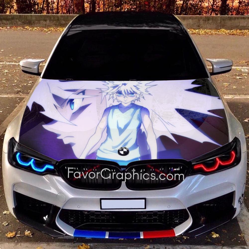 Godspeed Killua Itasha Car Vinyl Hood Wrap Decal Sticker