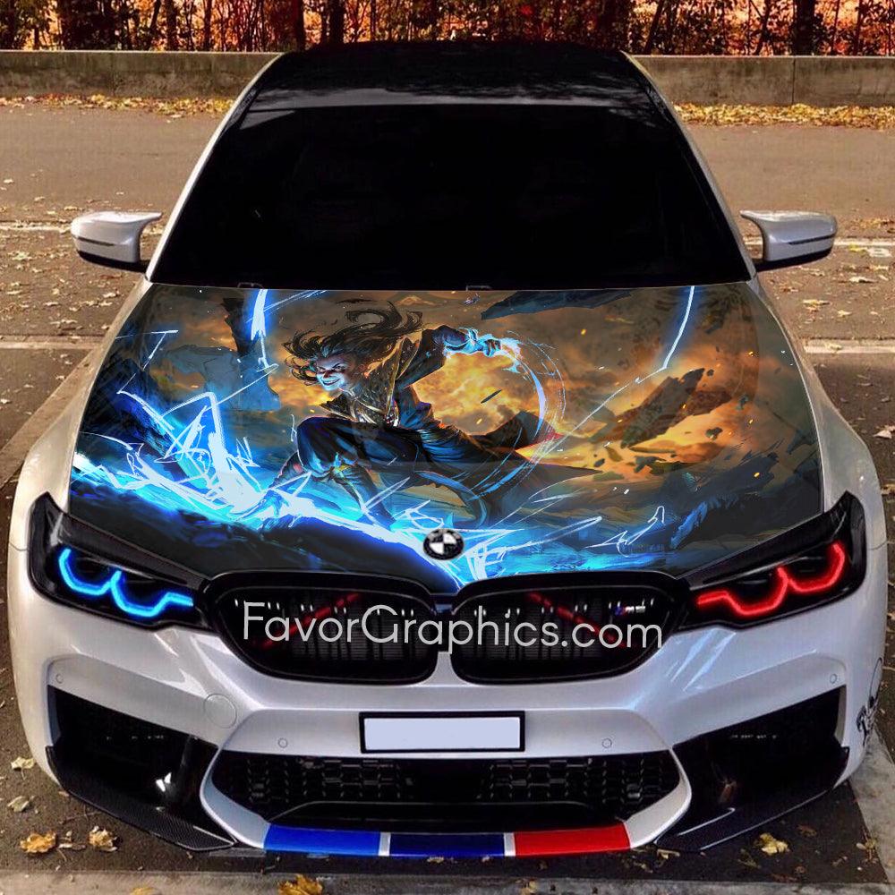 Princess Azula Avatar Itasha Car Vinyl Hood Wrap Decal Sticker