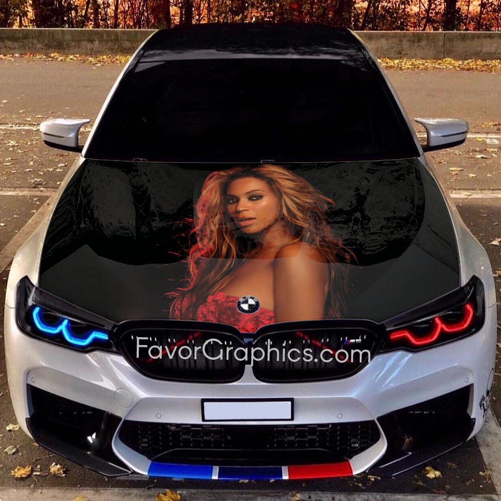 Beyoncé Itasha Car Vinyl Hood Wrap Decal Sticker