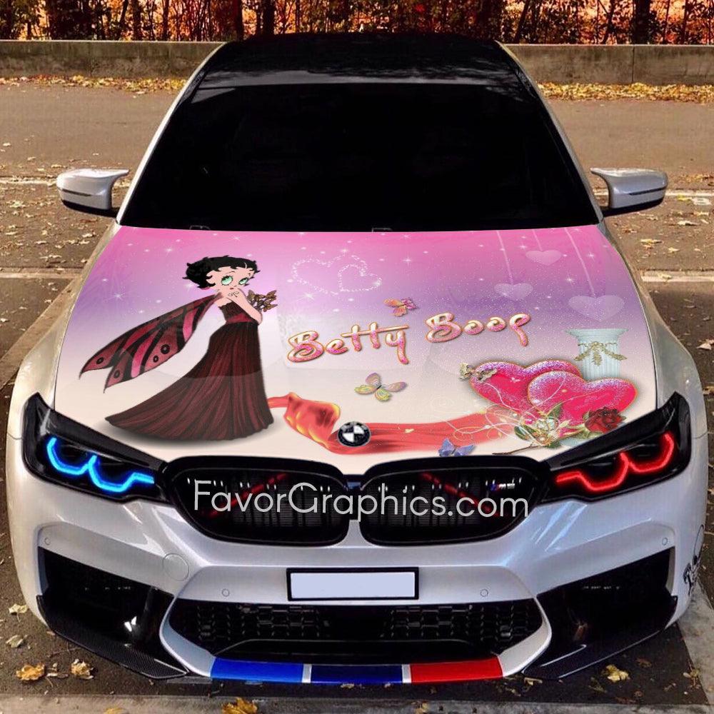 Betty Boop Itasha Car Vinyl Hood Wrap Decal Sticker (Copy)