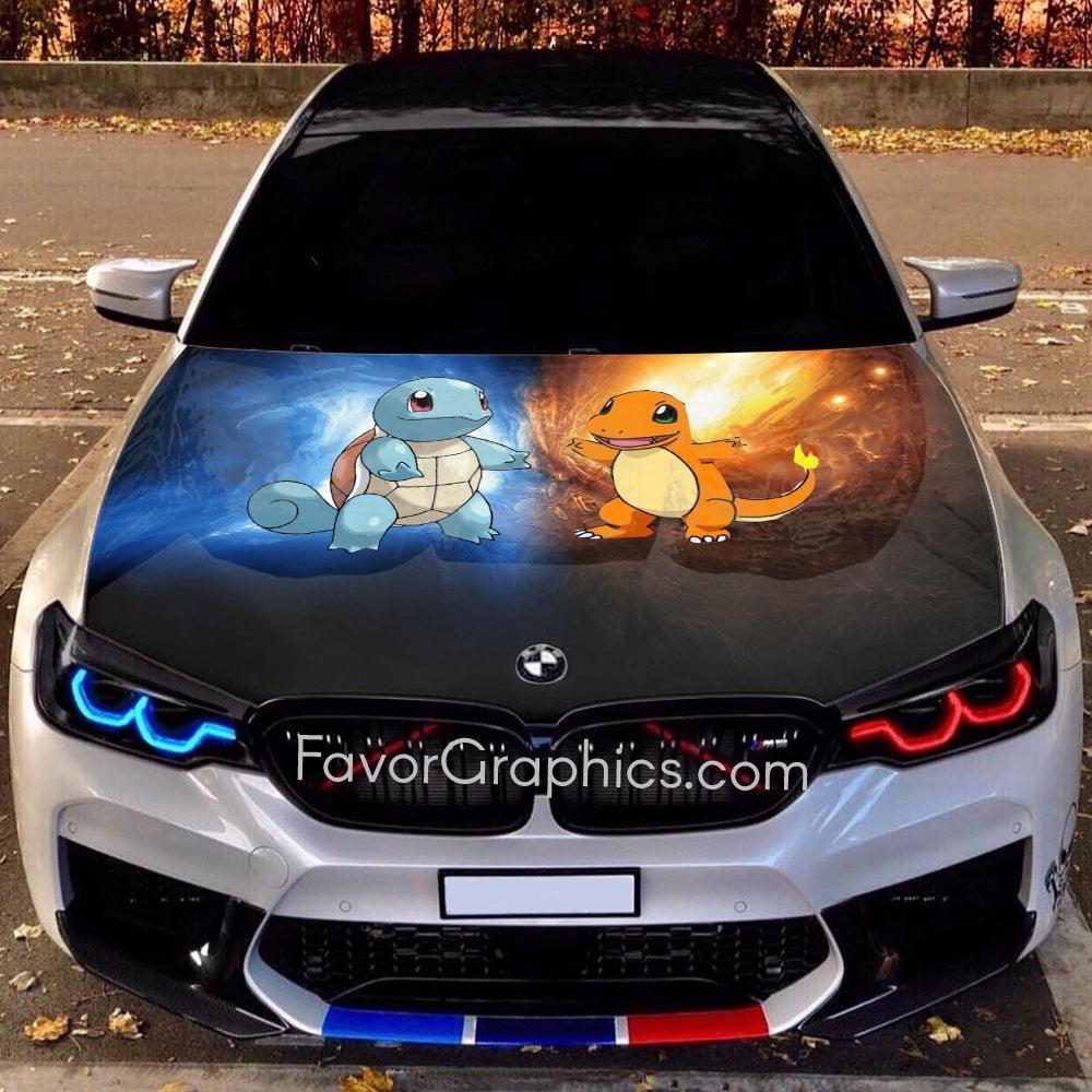 Charmander Waving Pikachu Pokémon Decal 3 Or 6 Inch Laptop - Foto 7