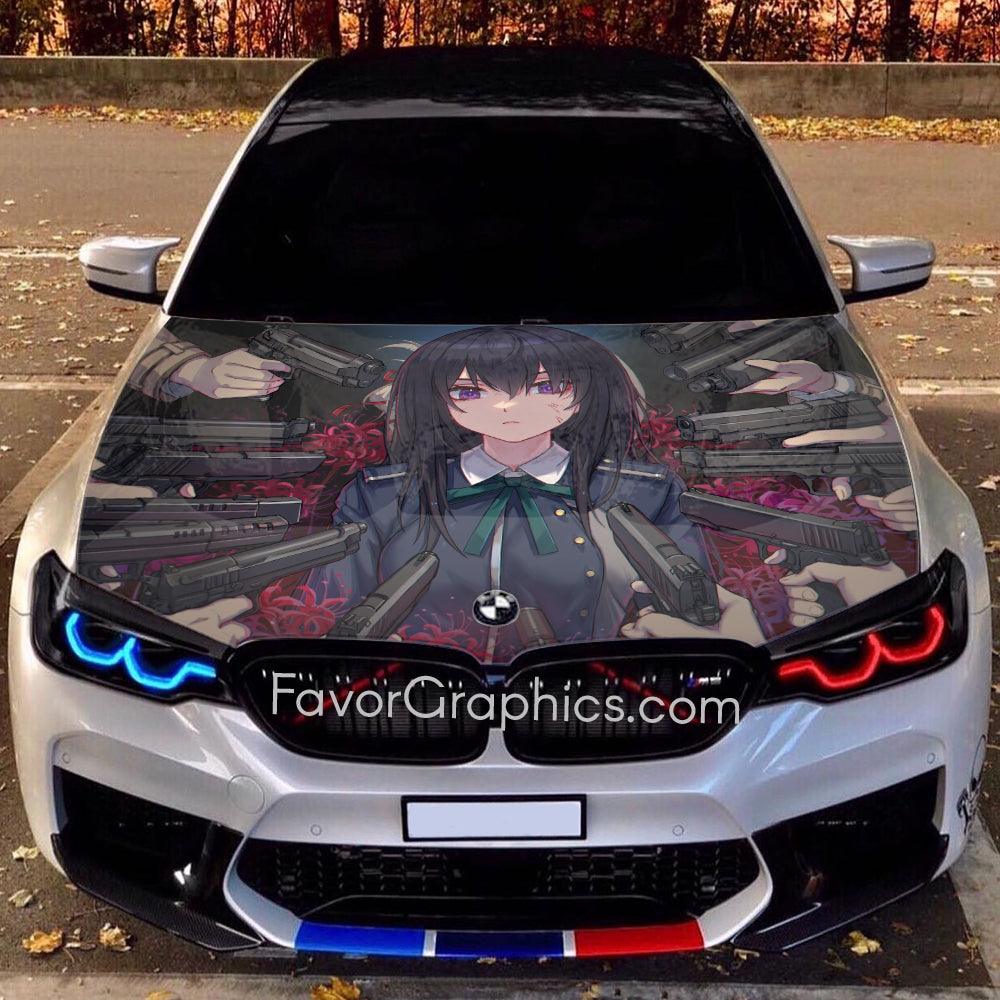 Takina Inoue Itasha Car Vinyl Hood Wrap Decal Sticker