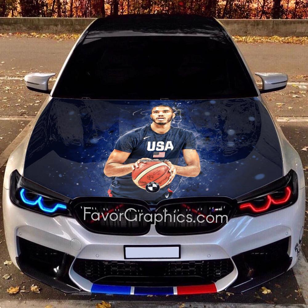 Jayson Tatum Itasha Car Vinyl Hood Wrap Decal Sticker