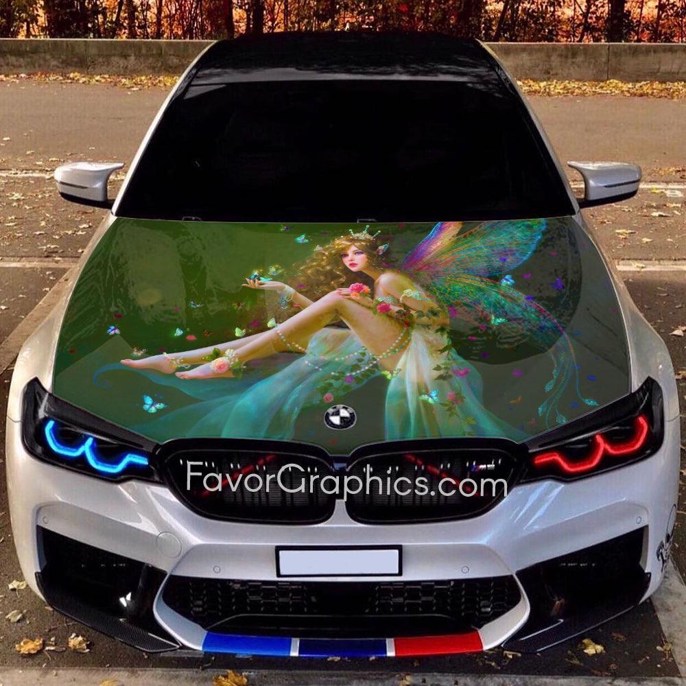 Fairy Itasha Car Vinyl Hood Wrap Decal Sticker