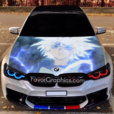 Godspeed Killua Itasha Car Vinyl Hood Wrap Decal Sticker