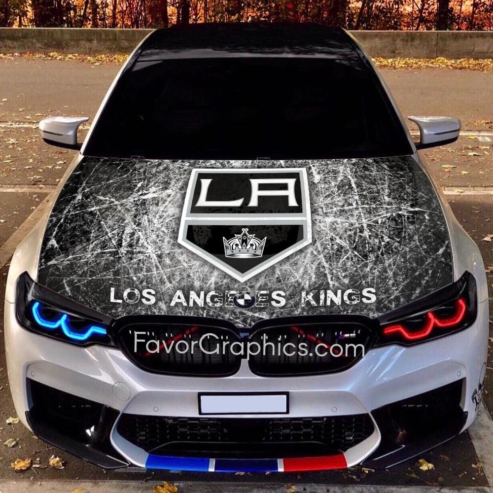 Los Angeles Kings Itasha Car Vinyl Hood Wrap Decal Sticker