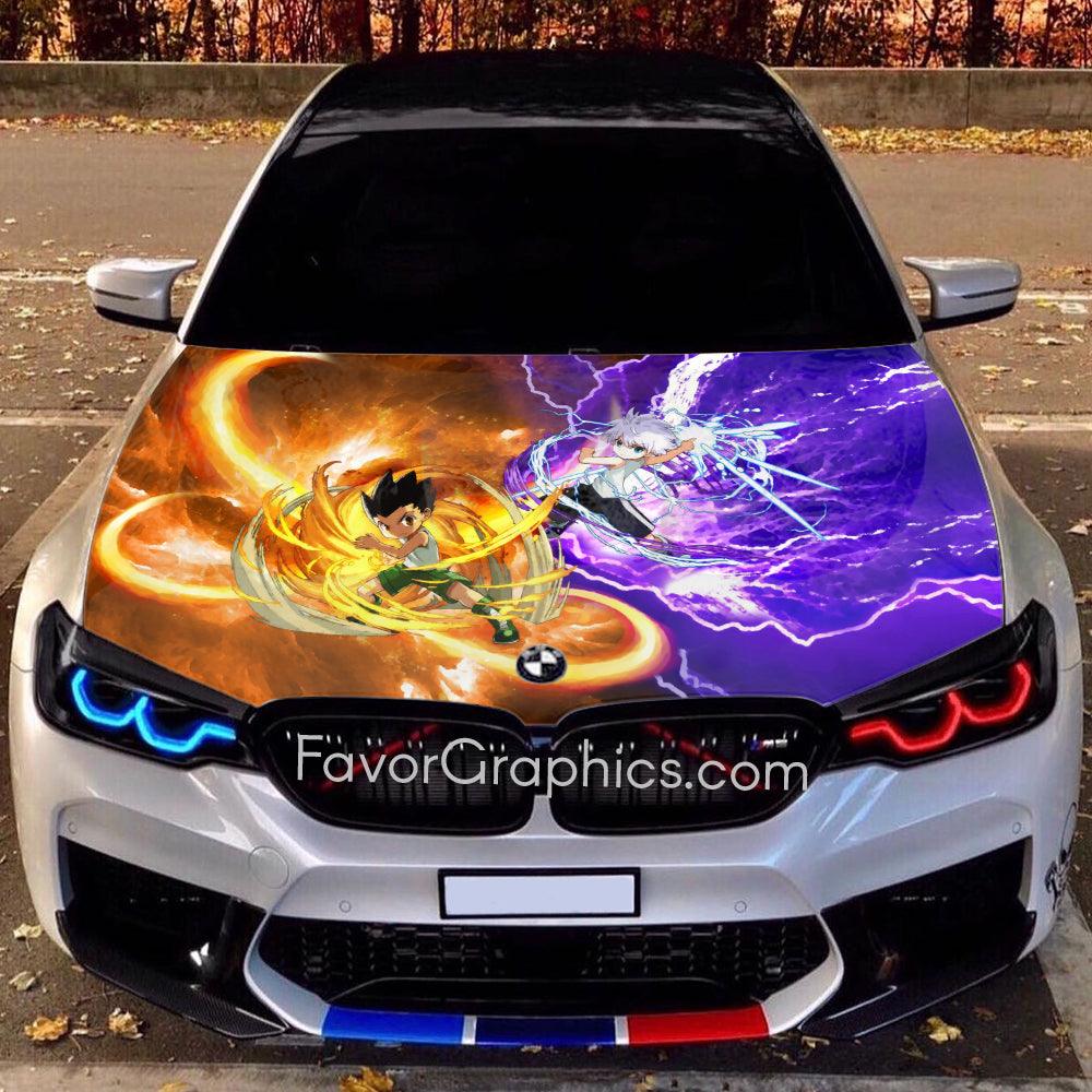 Godspeed Killua Itasha Car Vinyl Hood Wrap Decal Sticker