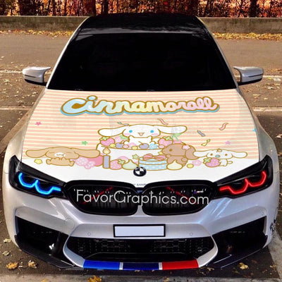 Cinnamoroll Itasha Car Vinyl Hood Wrap Decal Sticker