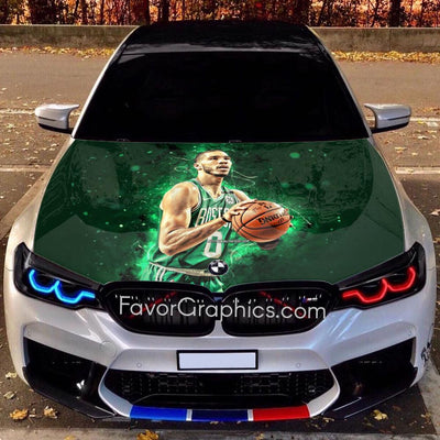 Jayson Tatum Itasha Car Vinyl Hood Wrap Decal Sticker