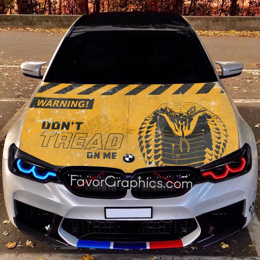 Don't Tread On Me Itasha Car Vinyl Hood Wrap