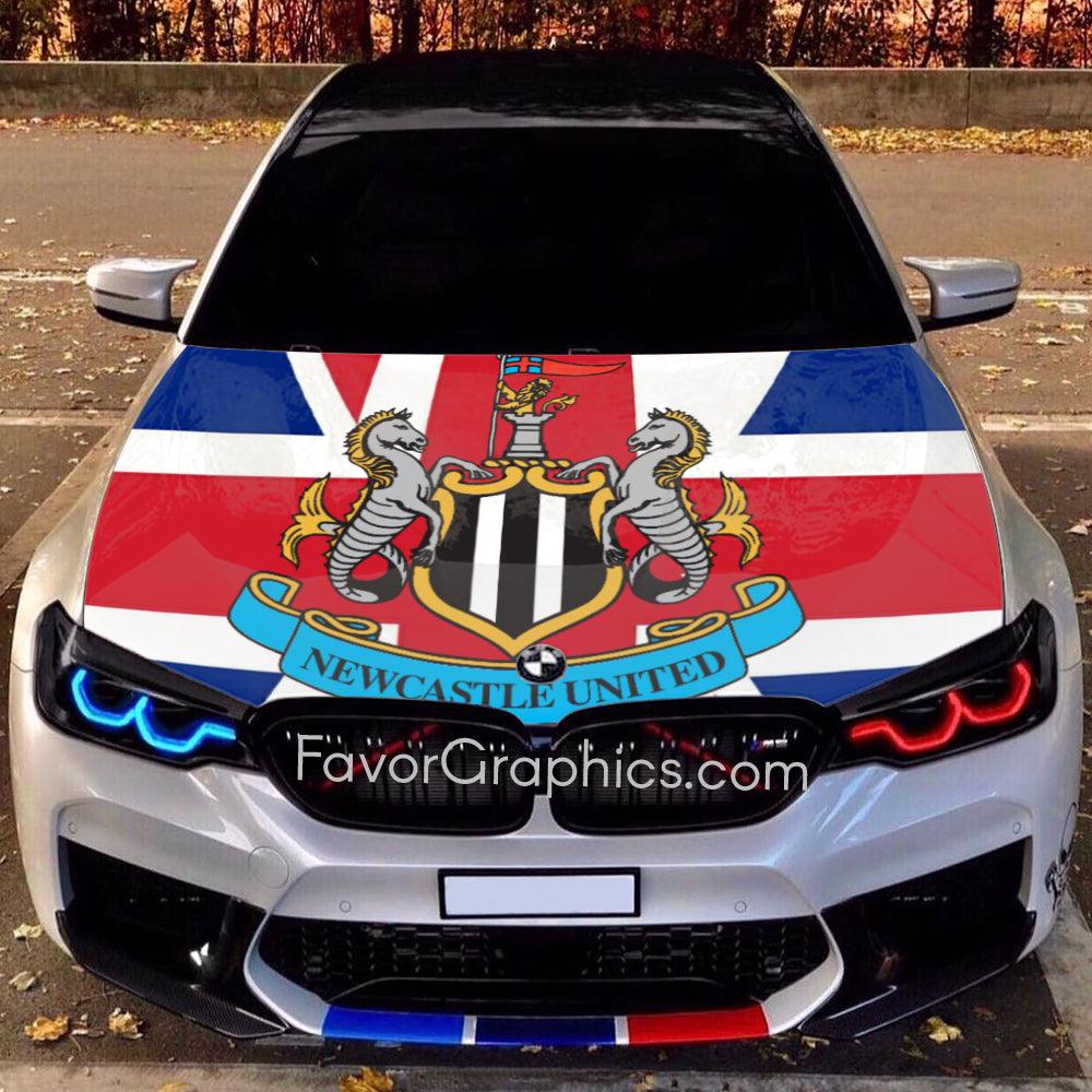 Newcastle United Itasha Car Vinyl Hood Wrap Decal Sticker