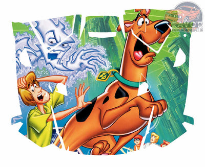 Scooby Doo Hood Vinyl Wrap for Polaris RZR XP 1000 2 or 4 doors