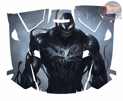 Venom Hood Vinyl Wrap for Polaris RZR XP 1000 2 or 4 doors