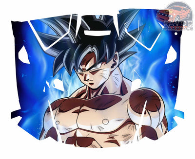 Ultra Instinct Goku Hood Vinyl Wrap for Polaris RZR XP 1000 2 or 4 doors