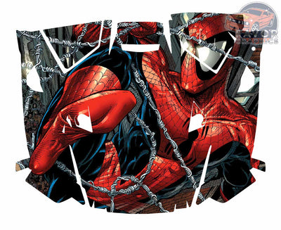 Spider-Man Hood Vinyl Wrap for Polaris RZR XP 1000 2 or 4 doors